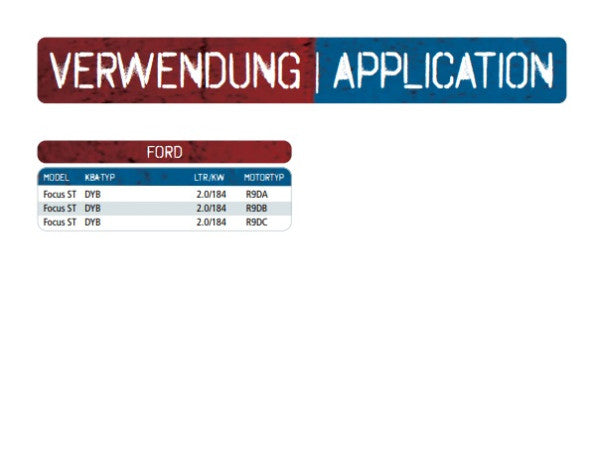90815010 HJS ECE Downpipe passend für: Ford Focus ST MK III (2.0 - Euro 5 - 6)