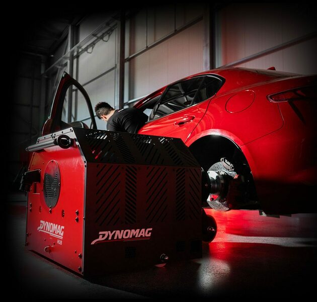 Leistungsmessung mit Hub Dyno