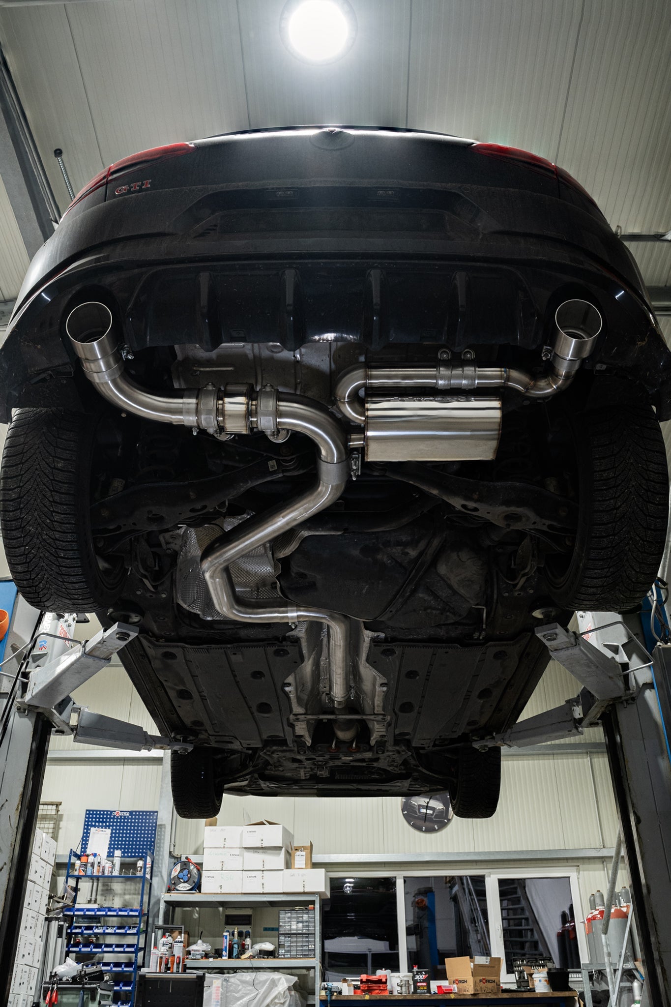 E-EXHAUST Silence 3.5 ULTRA - Golf 7 GTI FL