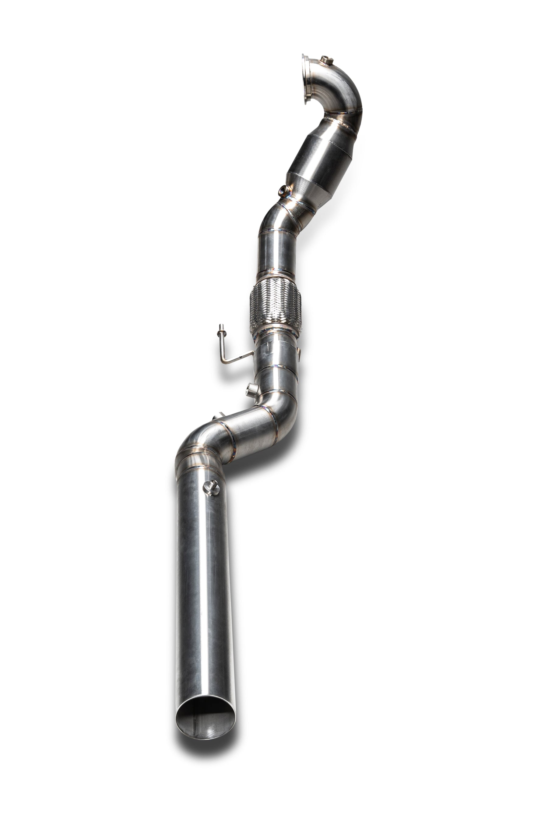 E-EXHAUST 3,5" OPF-DELET Downpipe - EA888 Gen.4 - AWD