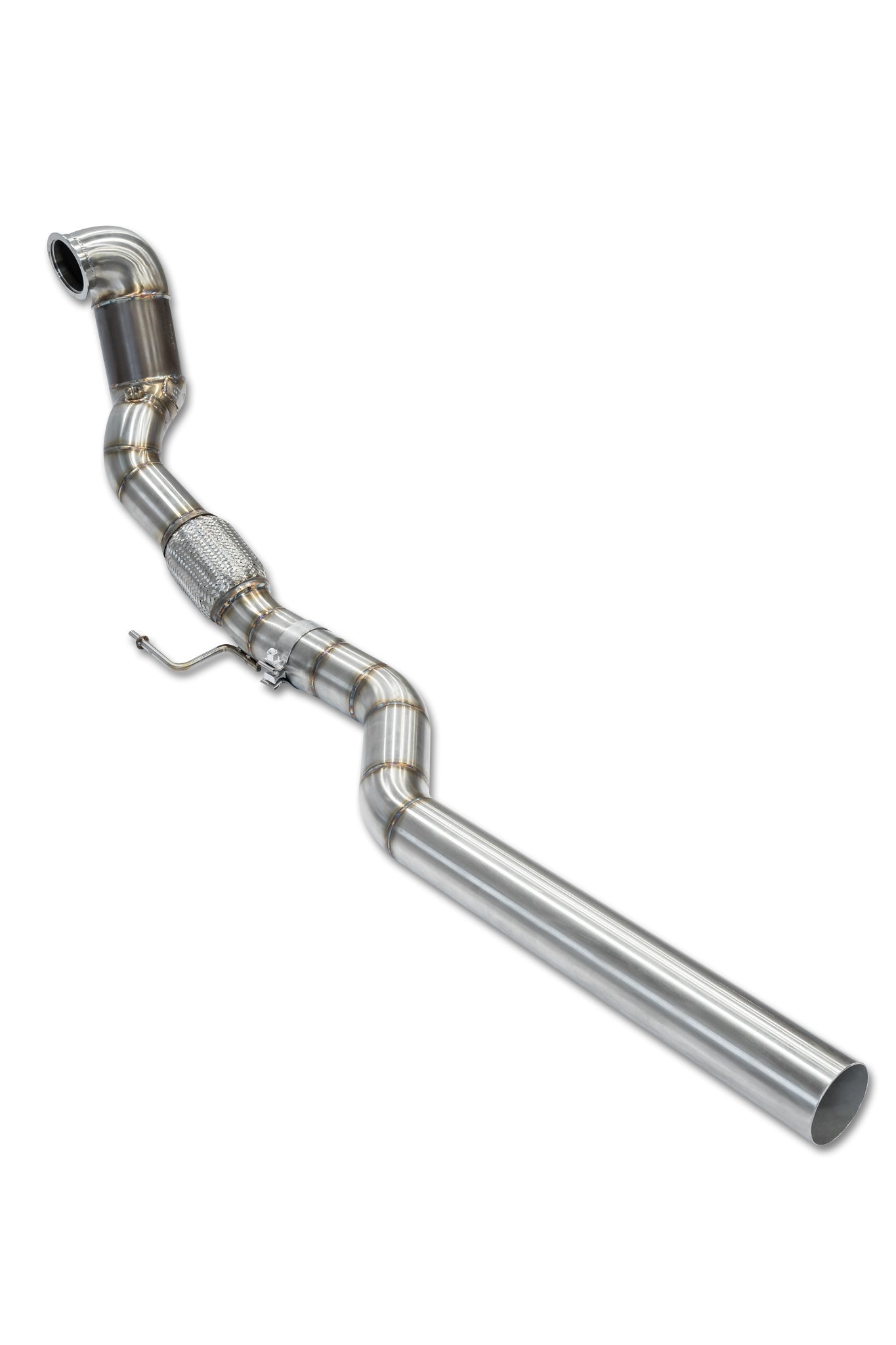 E-EXHAUST 3,5" Downpipe - EA888 Gen.3 - AWD