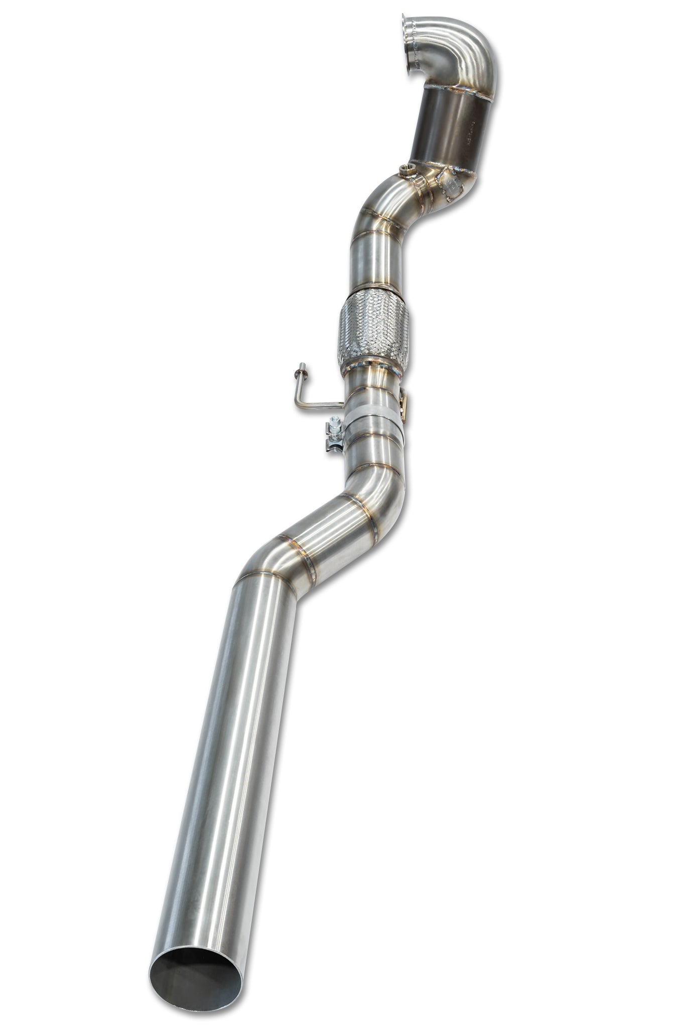 E-EXHAUST 3,5" Downpipe - EA888 Gen.3 - AWD
