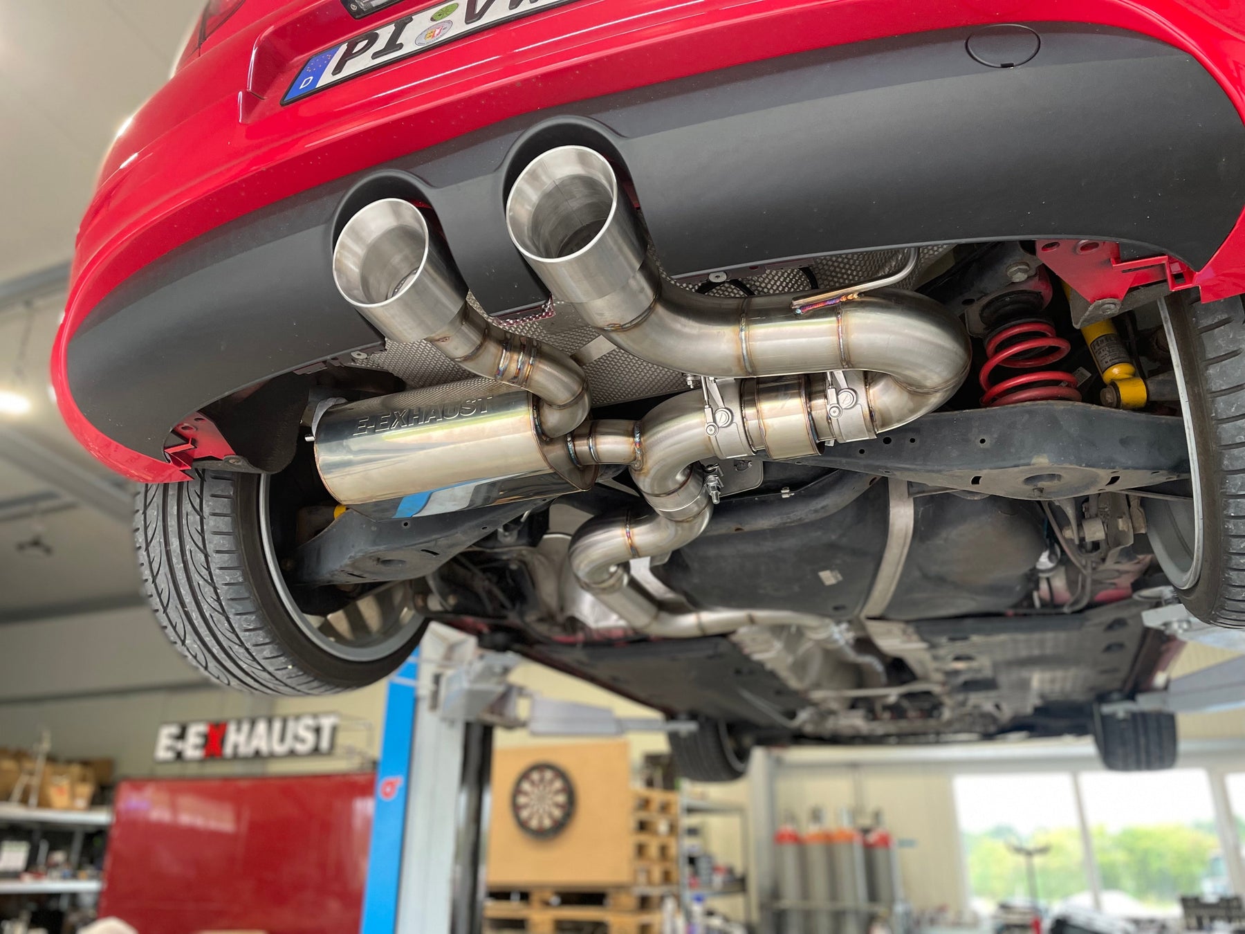 E-EXHAUST Silence 3.5 - Golf 5 GTI - R32 Style