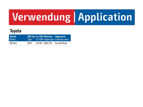 90828000 HJS ECE Downpipe passend für: Toyota GR Yaris 1.6 - Euro 6d-TEMP