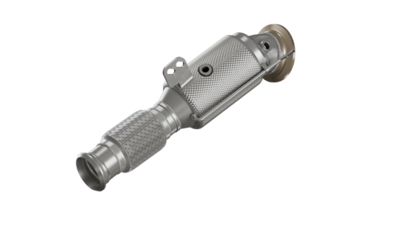 90822050 HJS ECE Downpipe passend für: BMW M340i / 540i - 840i / Z4 M40i / Toyota Supra (OPF)