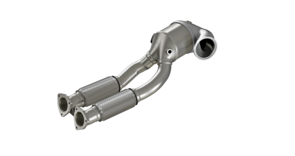 90811170 HJS ECE Downpipe passend für: Audi RS3 8V FL / TT RS 8S 2.5 - Euro 6