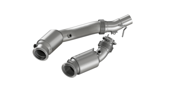 90822040 HJS ECE Downpipe passend für: BMW M2 / M4 Competition (OPF)