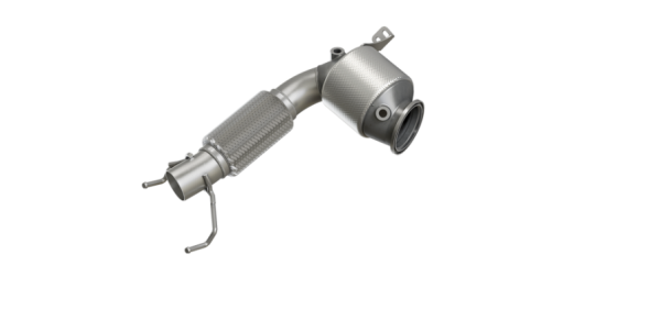 90812031 HJS ECE Downpipe passend für: Mini F54-F60 / BMW 220i - 225i / X1 (2.0 - Euro 6)