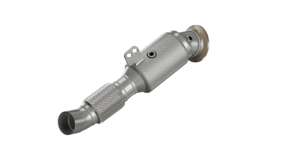 90812020 HJS ECE Downpipe passend für: BMW M140i / M240i / 340i - 740i (3.0 - Euro 6)
