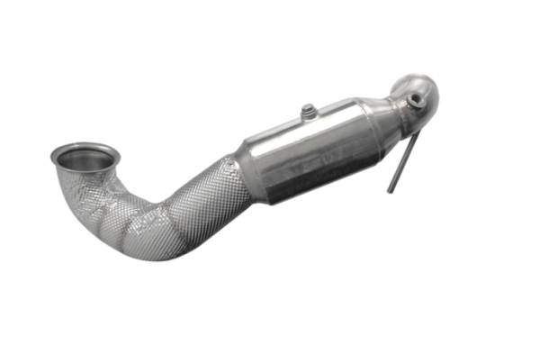 90817000 HJS ECE Downpipe passend für: Mercedes AMG A45 / CLA45 / GLA45 (2.0 - Euro 6)