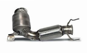 90822031 HJS ECE Downpipe passend für: Mini F54-F60 / M135i - M235i / BMW X2 (2.0 - Euro 6d - OPF)