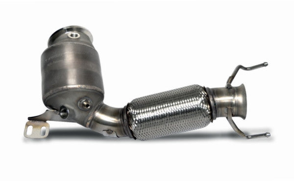 90822031 HJS ECE Downpipe passend für: Mini F54-F60 / M135i - M235i / BMW X2 (2.0 - Euro 6d - OPF)