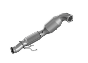 90815040 HJS ECE Downpipe passend für: Ford Focus RS MK III (2.5 - Euro 6)