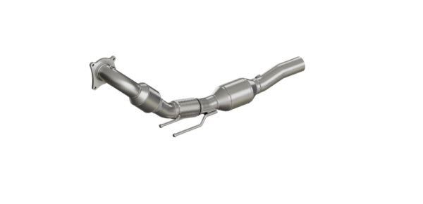 90951105 HJS ECE Downpipe passend für: Audi A3 II / VW Golf V-VI GTI 1.8 / 2.0 - Euro 4/5