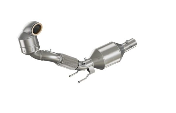 90821180 HJS ECE Downpipe passend für: VW Golf 8 GTI / Cupra Formentor OPF