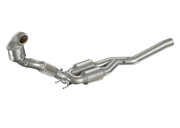 90821135 HJS ECE Downpipe passend für: Audi TTS III / Cupra Ateca / VW Golf VII R (2.0 - OPF)