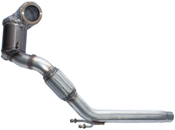 90951110 HJS ECE Downpipe passend für: Audi A3 8v / Leon Cupra III / Octavia RS III / Golf 7 GTI