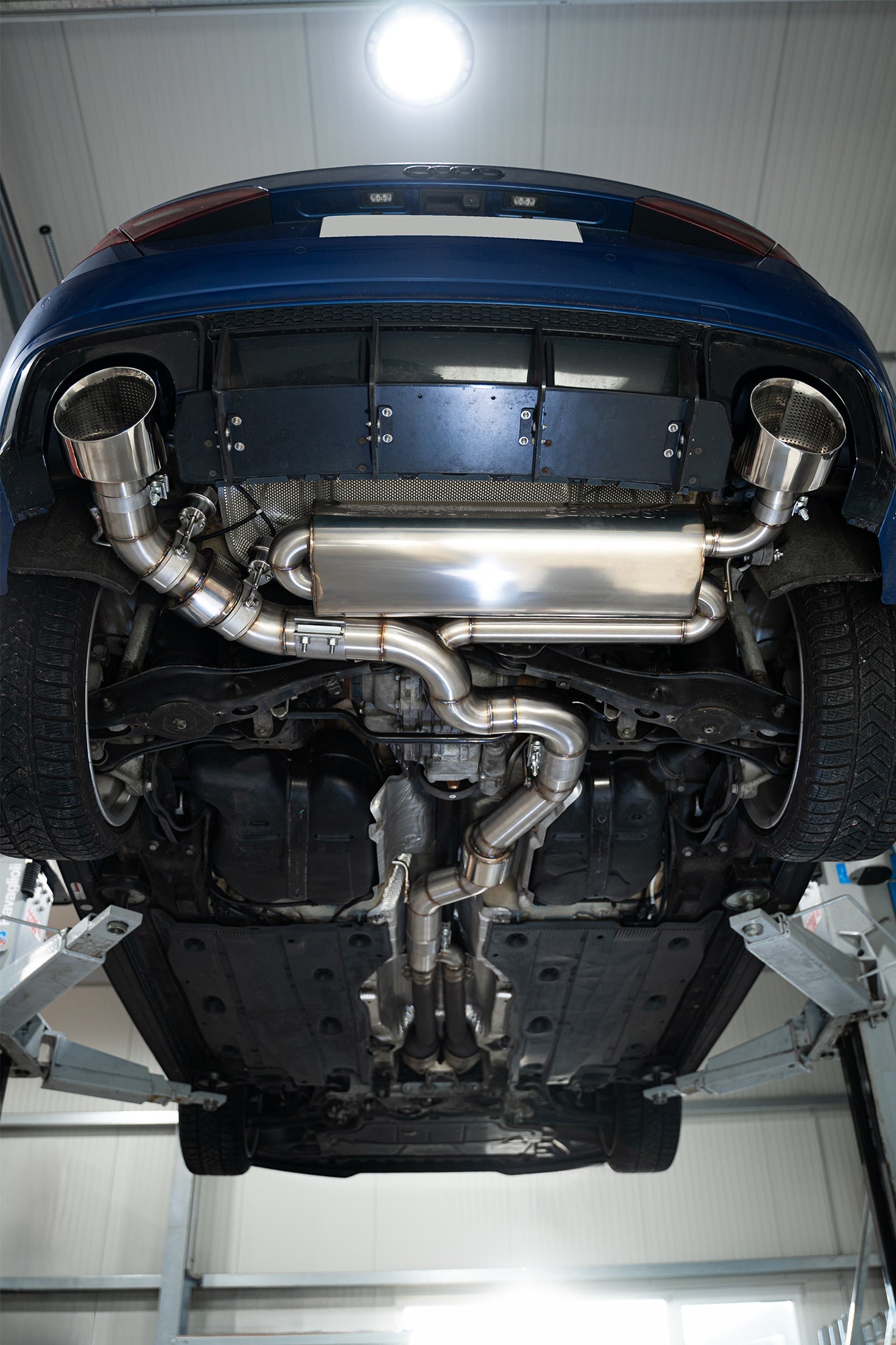 E-EXHAUST Silence 3.5 - RS3 8V