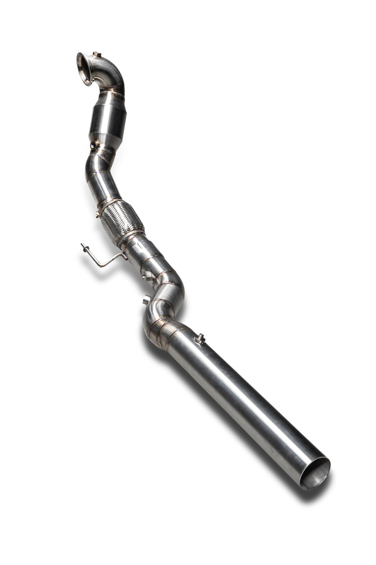 E-EXHAUST 3,5" OPF-DELET Downpipe - EA888 Gen.4 - AWD