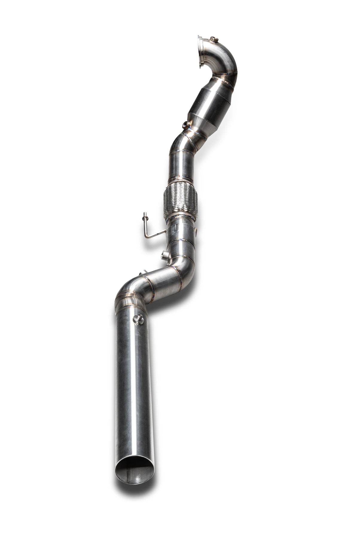 E-EXHAUST 3,5" OPF-DELET Downpipe - EA888 Gen.4 - AWD