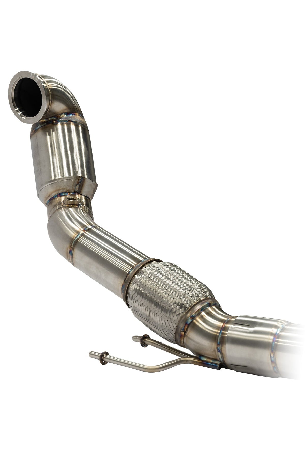 E-EXHAUST 3,5" Downpipe - EA888 Gen.3 - AWD