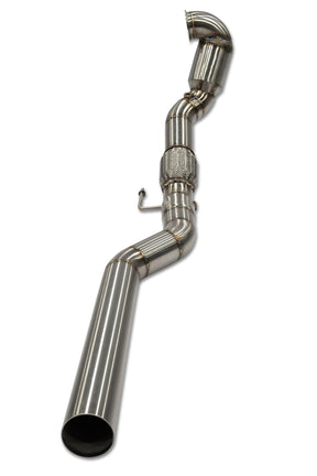 E-EXHAUST 3,5" Downpipe - EA888 Gen.3 - AWD