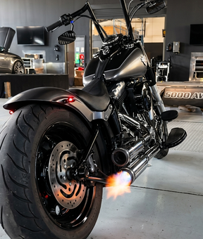 Harley Davidson Pop & Bangs