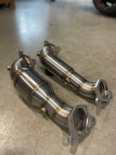 E-EXHAUST 3,5"-3" Downpipe - Honda Civic Typ R FK8
