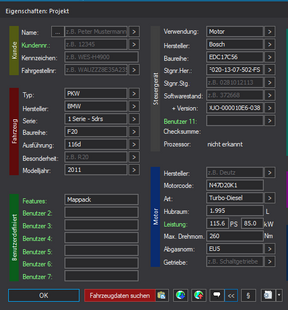 Winols Mappack BMW ECU BOSCH EDC17C56 N47D20K1 O_7DUO-000010E6-038 16d 116PS 85kW