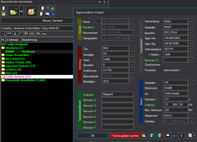 Winols Mappack VAG ECU BOSCH EDC17C64 04L906016GJ 04L907309K 003742 1666 2.0 TDI 75PS 55kW