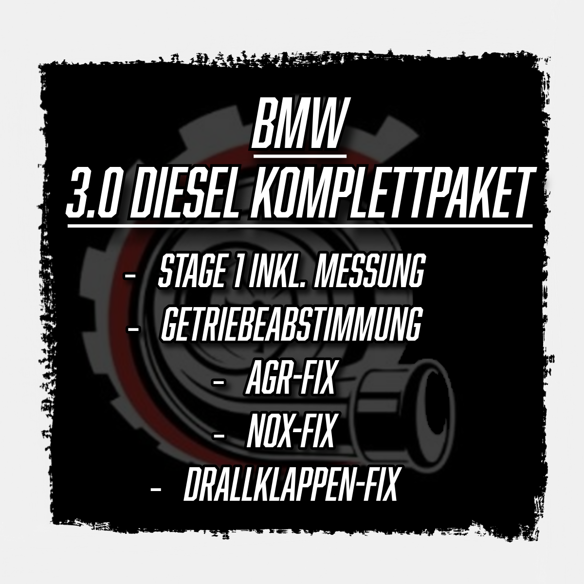 3.0 TDI Tuning-Komplettpaket BMW